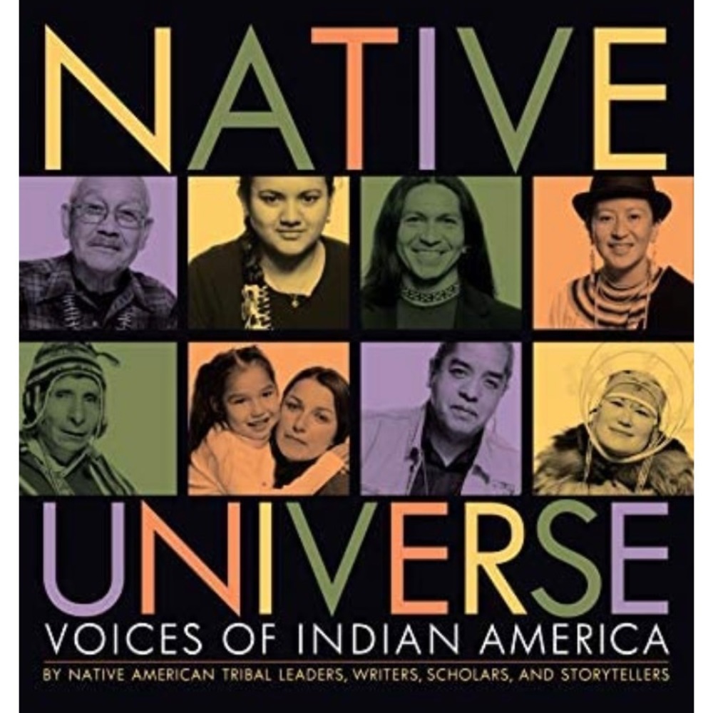 MNative Universe Voices Of Indian America History Culture Book NWT